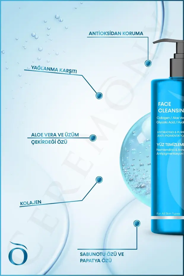 Hyaluronik Asit Temizleme Jeli 400 ml